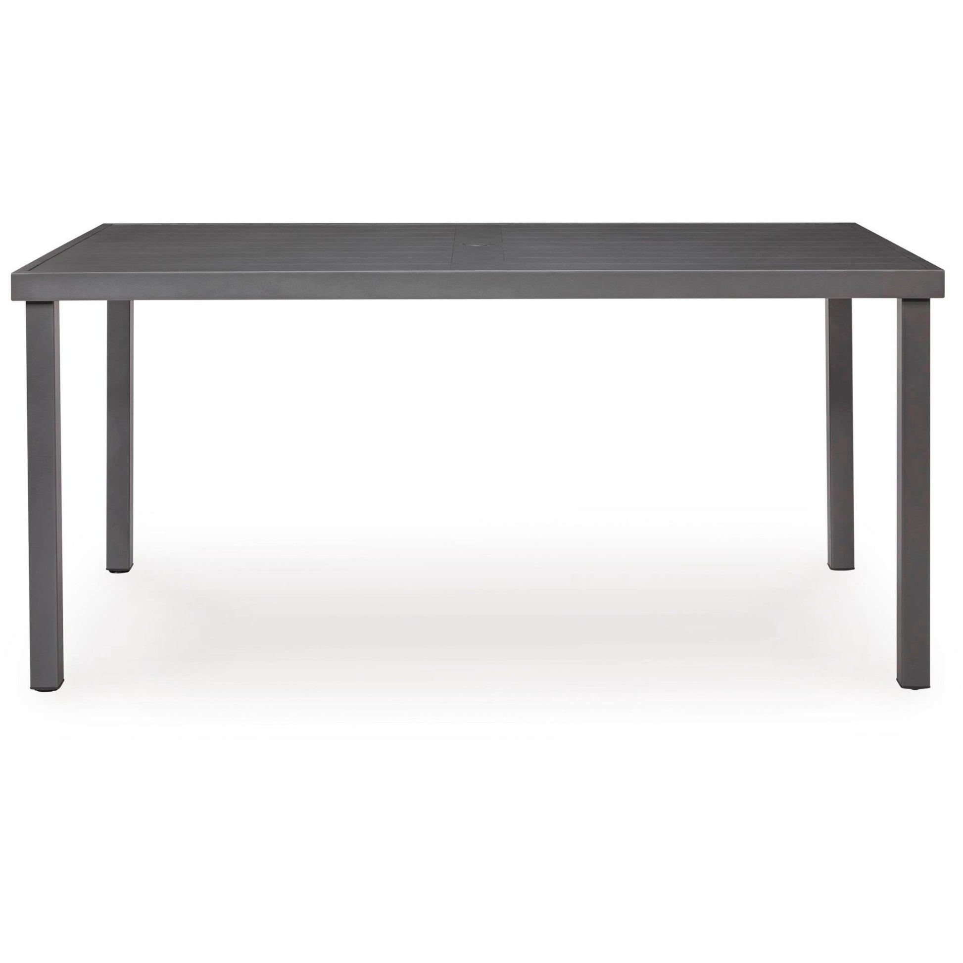 Signature Design by Ashley Rocky Creek PCP326 - 615 Square Dining Table with Umbrella Option - American Furniture of Slidell