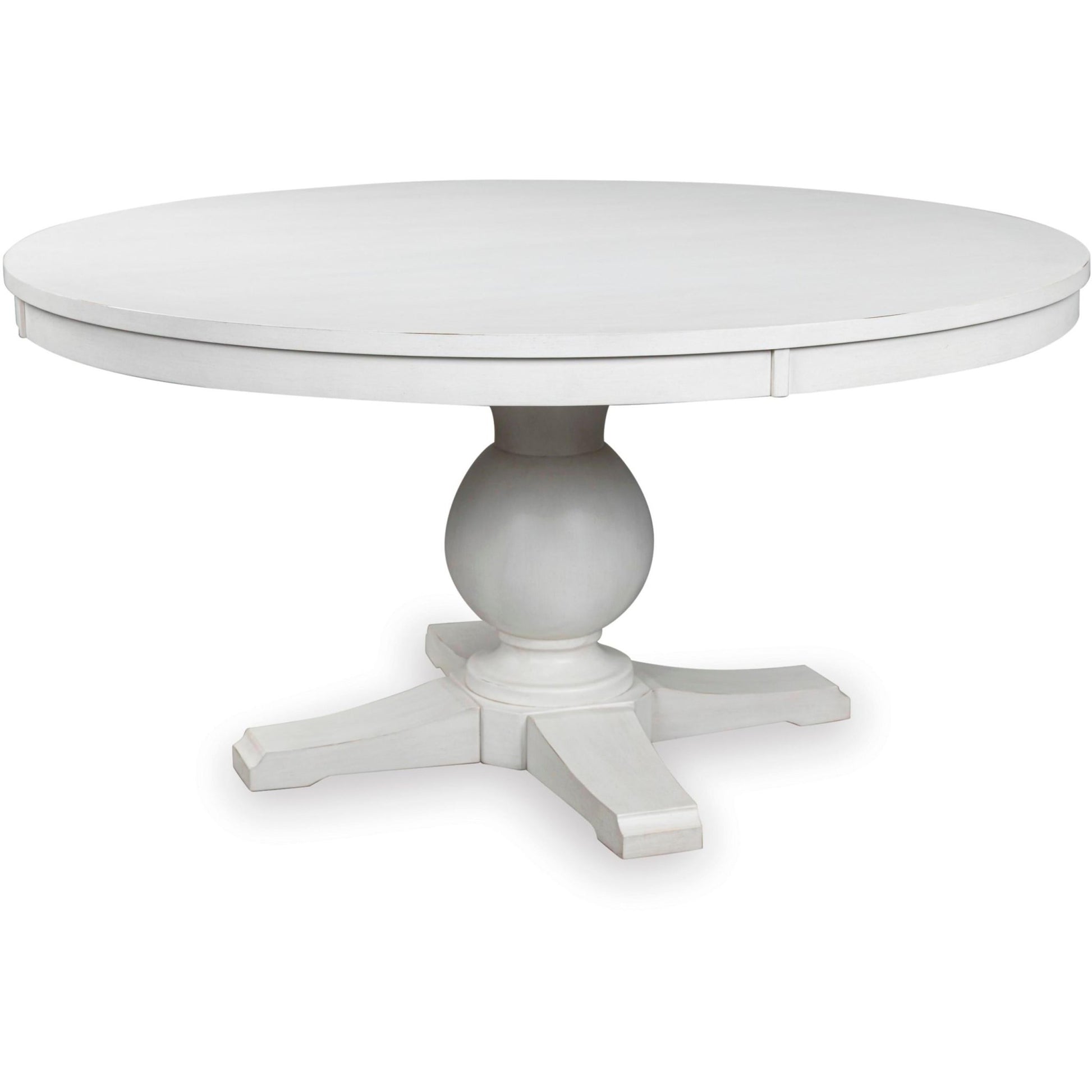 Signature Design by Ashley Round Greddinton Dining Table with Pedestal Base PCD824 - 50B/PCD824 - 50T - American Furniture of Slidell