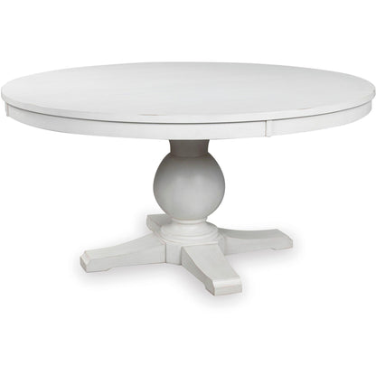 Signature Design by Ashley Round Greddinton Dining Table with Pedestal Base PCD824 - 50B/PCD824 - 50T - American Furniture of Slidell