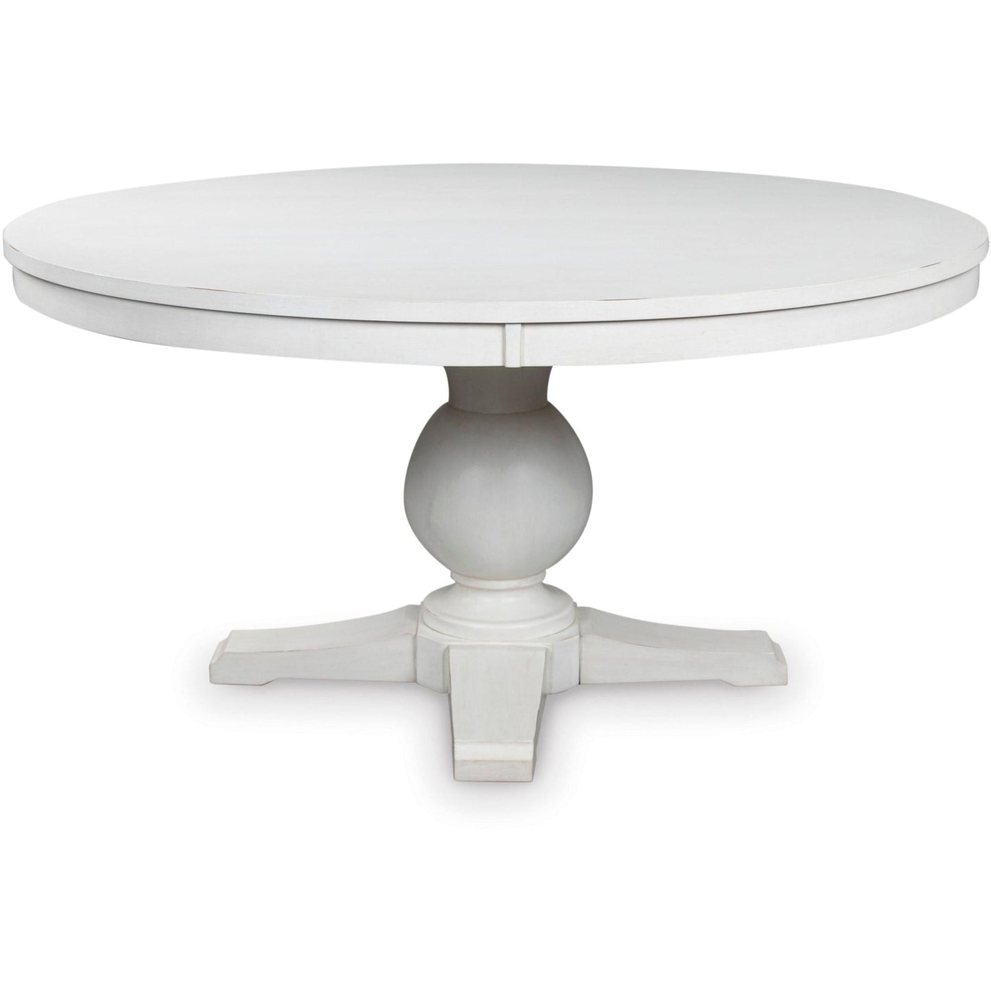 Signature Design by Ashley Round Greddinton Dining Table with Pedestal Base PCD824 - 50B/PCD824 - 50T - American Furniture of Slidell