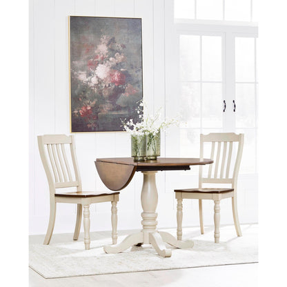 Signature Design by Ashley Round Wirloni Dining Table with Pedestal Base PCD616 - 15 - American Furniture of Slidell