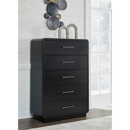 Signature Design by Ashley Rowanbeck B821 7 pc California King Panel Bedroom Set - American Furniture of Slidell