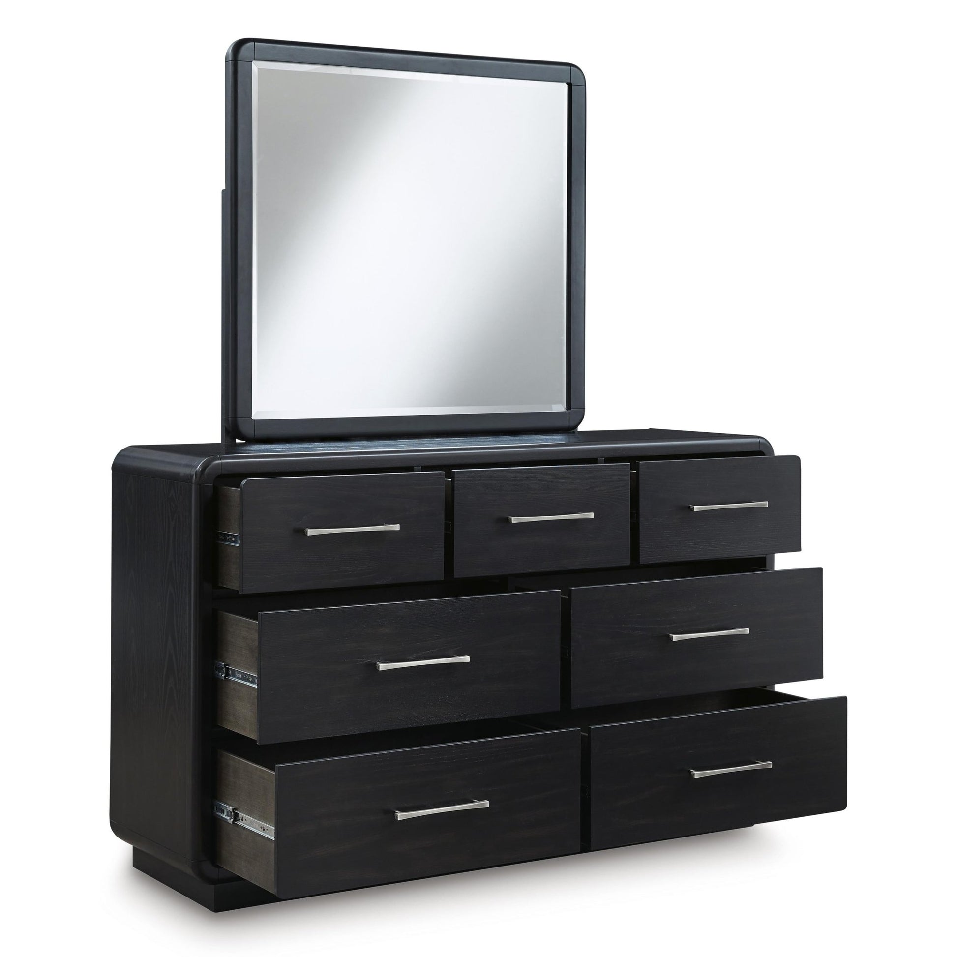 Signature Design by Ashley Rowanbeck B821B1 Dresser and Mirror - American Furniture of Slidell