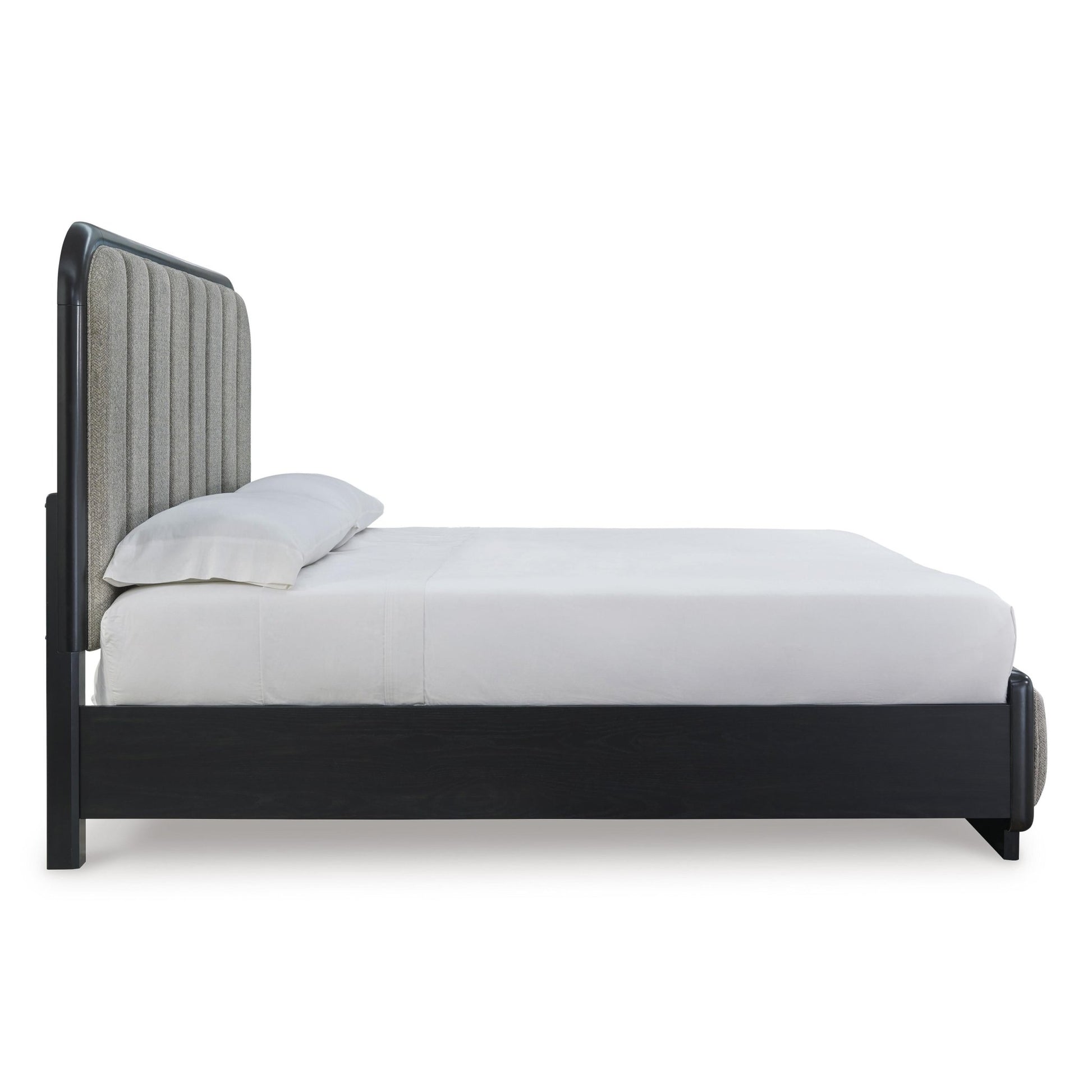 Signature Design by Ashley Rowanbeck B821B5 California King Upholstered Panel Bed - American Furniture of Slidell
