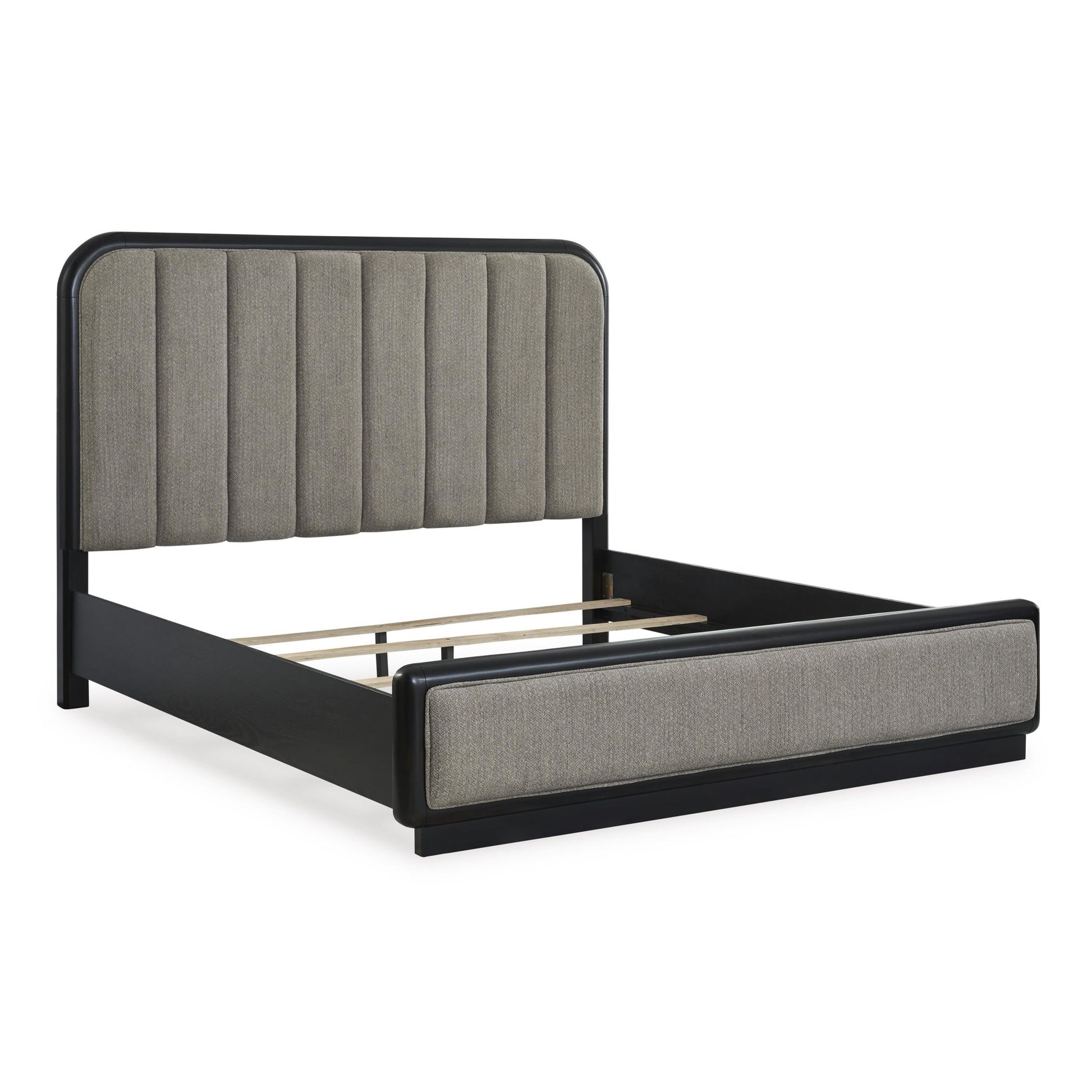 Signature Design by Ashley Rowanbeck B821B5 California King Upholstered Panel Bed - American Furniture of Slidell