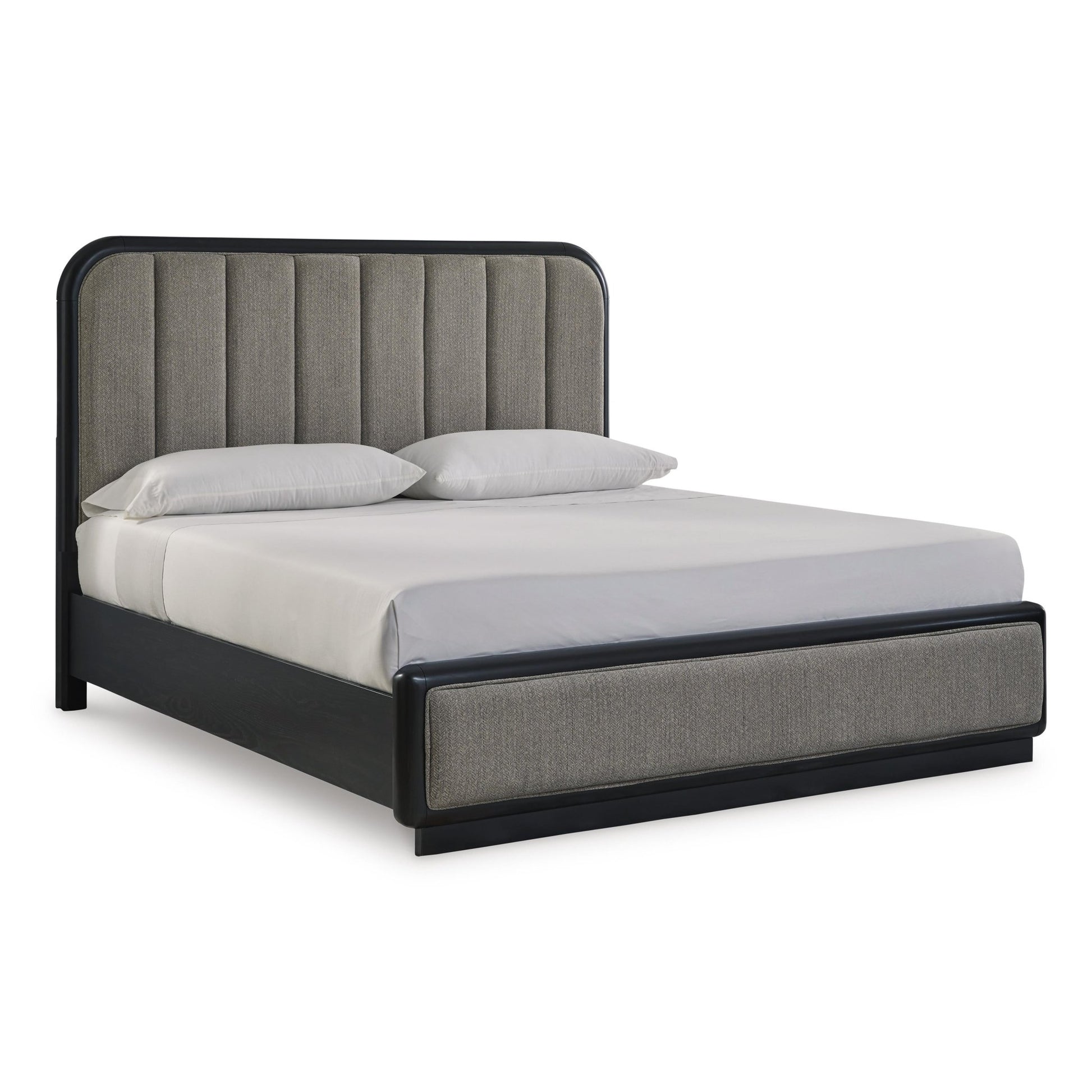 Signature Design by Ashley Rowanbeck B821B5 California King Upholstered Panel Bed - American Furniture of Slidell