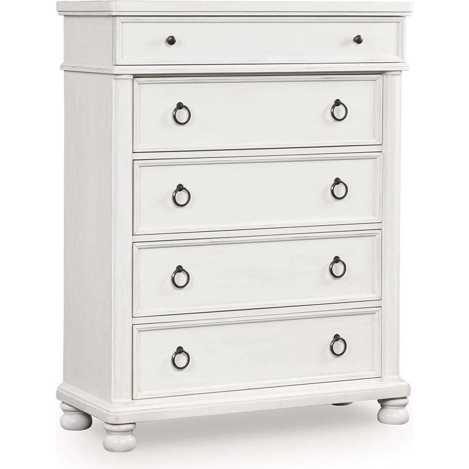 Signature Design by Ashley Rowlenstown PCB823 - 46 Five Drawer Chest - American Furniture of Slidell