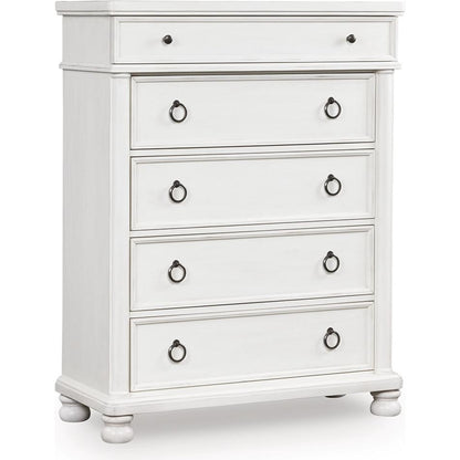 Signature Design by Ashley Rowlenstown PCB823 - 46 Five Drawer Chest - American Furniture of Slidell