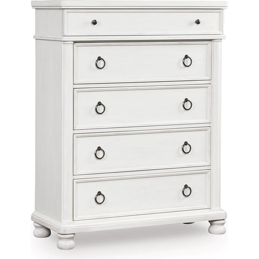 Signature Design by Ashley Rowlenstown PCB823 - 46 Five Drawer Chest - American Furniture of Slidell