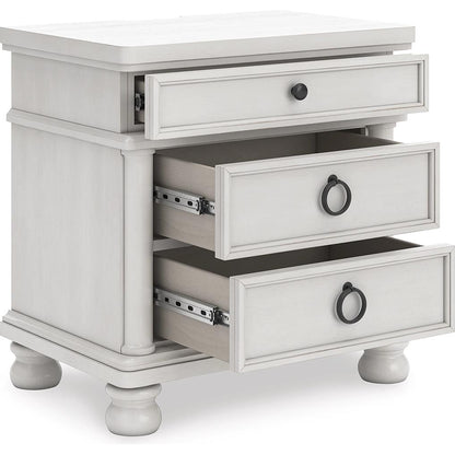 Signature Design by Ashley Rowlenstown PCB823 - 93 Three Drawer Night Stand - American Furniture of Slidell