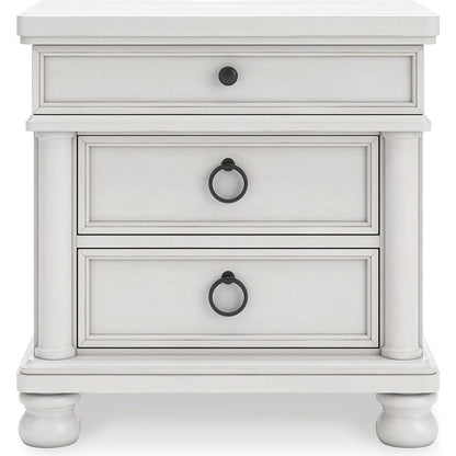 Signature Design by Ashley Rowlenstown PCB823 - 93 Three Drawer Night Stand - American Furniture of Slidell