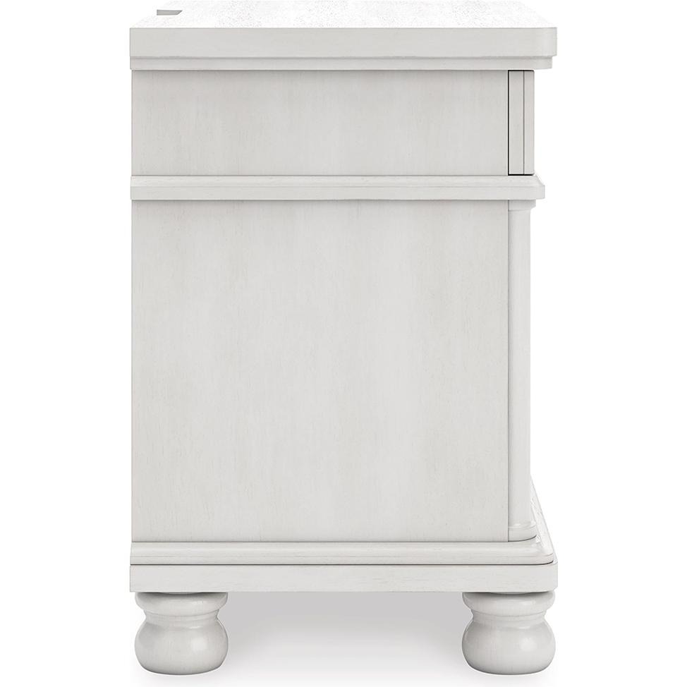Signature Design by Ashley Rowlenstown PCB823 - 93 Three Drawer Night Stand - American Furniture of Slidell