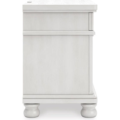 Signature Design by Ashley Rowlenstown PCB823 - 93 Three Drawer Night Stand - American Furniture of Slidell