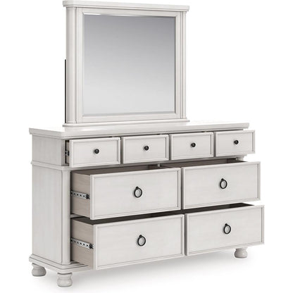 Signature Design by Ashley Rowlenstown PCB823B1 Dresser and Mirror - American Furniture of Slidell