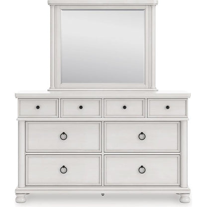 Signature Design by Ashley Rowlenstown PCB823B1 Dresser and Mirror - American Furniture of Slidell