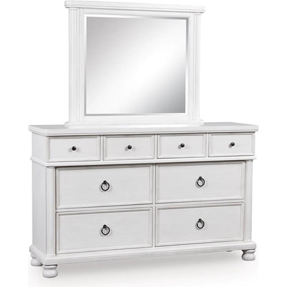 Signature Design by Ashley Rowlenstown PCB823B1 Dresser and Mirror - American Furniture of Slidell