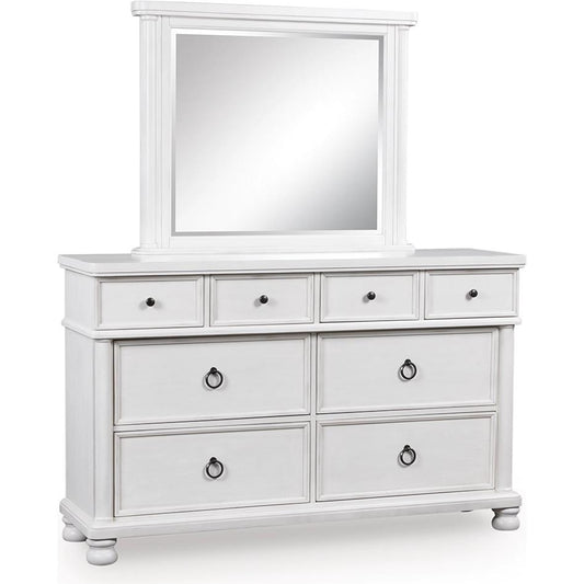 Signature Design by Ashley Rowlenstown PCB823B1 Dresser and Mirror - American Furniture of Slidell