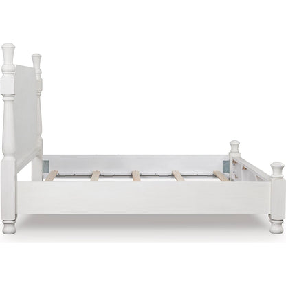 Signature Design by Ashley Rowlenstown PCB823B4 King Poster Bed - American Furniture of Slidell