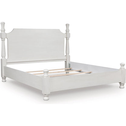 Signature Design by Ashley Rowlenstown PCB823B5 California King Poster Bed - American Furniture of Slidell