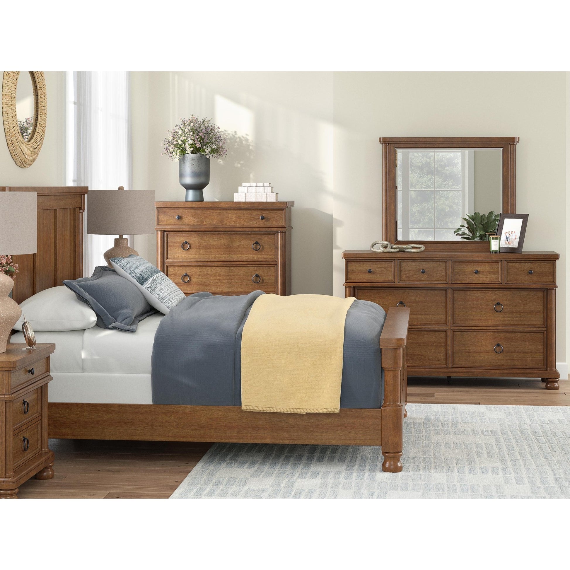 Signature Design by Ashley Rowlenstown PCB824 - 46 Five Drawer Chest - American Furniture of Slidell