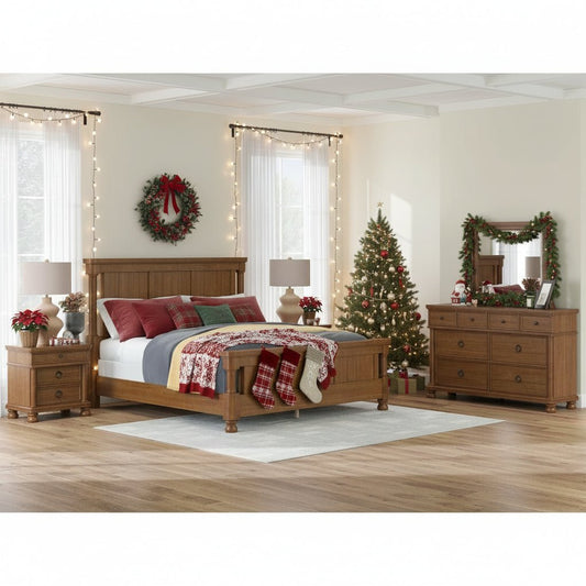 Signature Design by Ashley Rowlenstown PCB824 8 pc King Poster Bedroom Set - American Furniture of Slidell