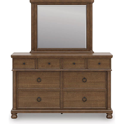Signature Design by Ashley Rowlenstown PCB824 8 pc King Poster Bedroom Set - American Furniture of Slidell