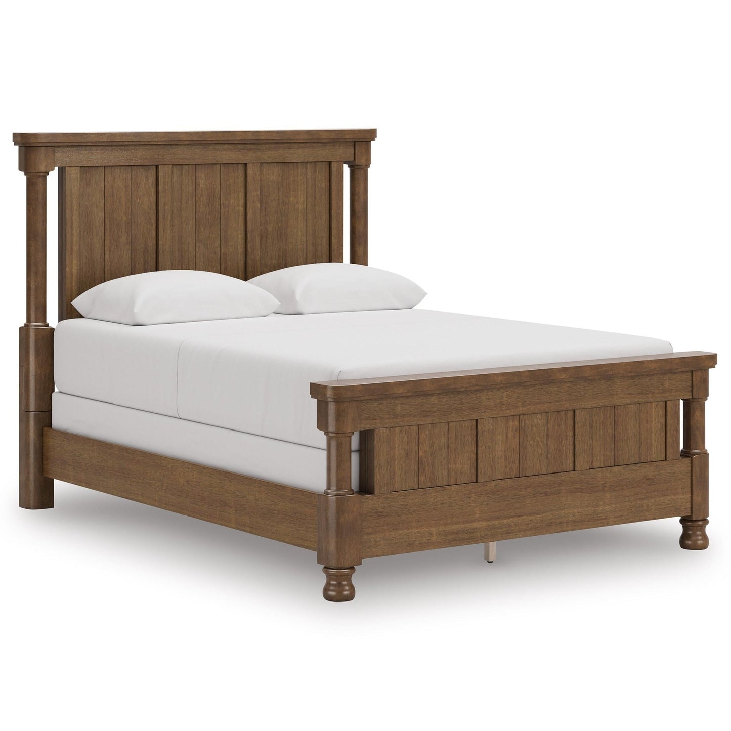 Signature Design by Ashley Rowlenstown PCB824B2 Queen Poster Bed - American Furniture of Slidell