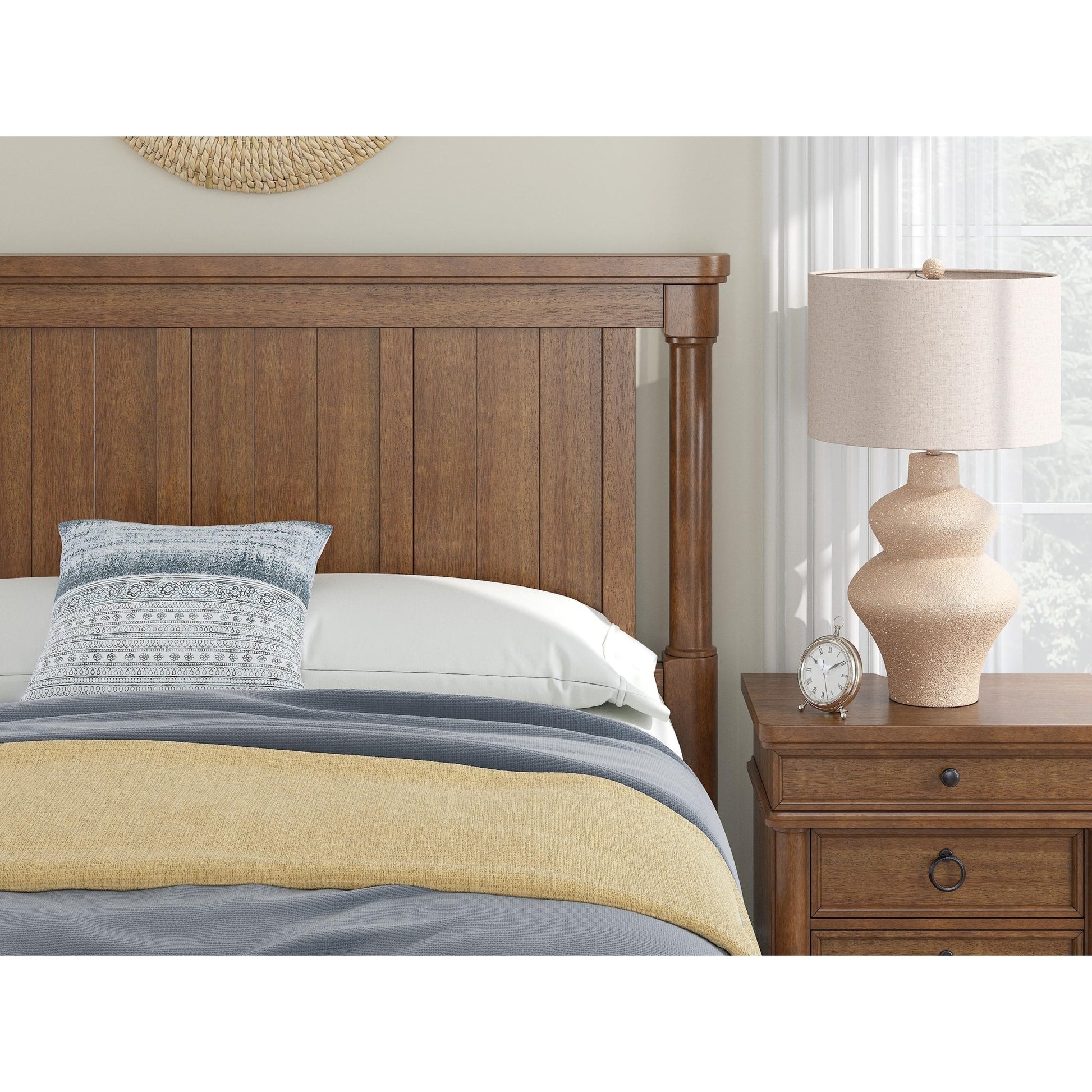 Signature Design by Ashley Rowlenstown PCB824B2 Queen Poster Bed - American Furniture of Slidell