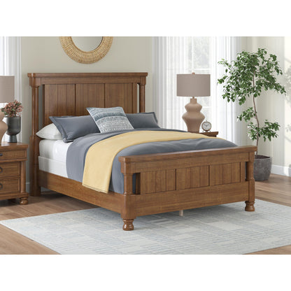 Signature Design by Ashley Rowlenstown PCB824B2 Queen Poster Bed - American Furniture of Slidell