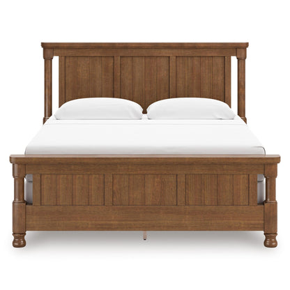 Signature Design by Ashley Rowlenstown PCB824B4 King Poster Bed - American Furniture of Slidell
