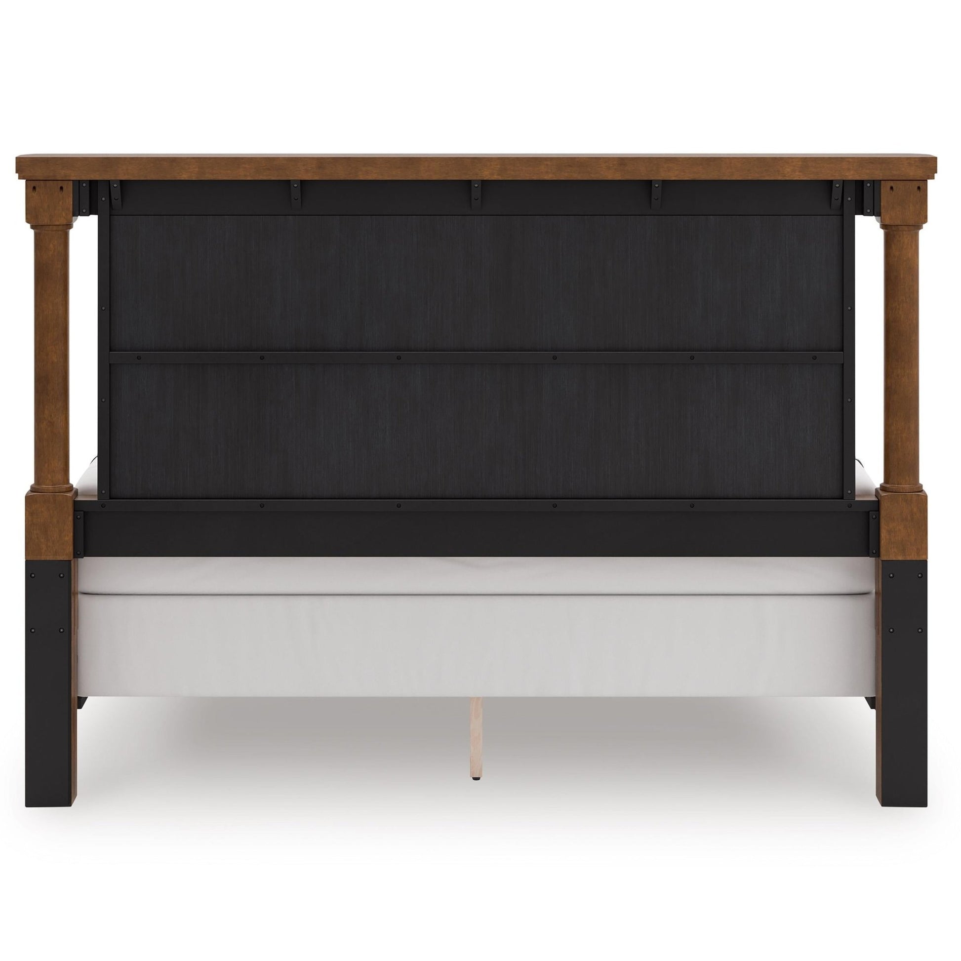 Signature Design by Ashley Rowlenstown PCB824B5 California King Poster Bed - American Furniture of Slidell
