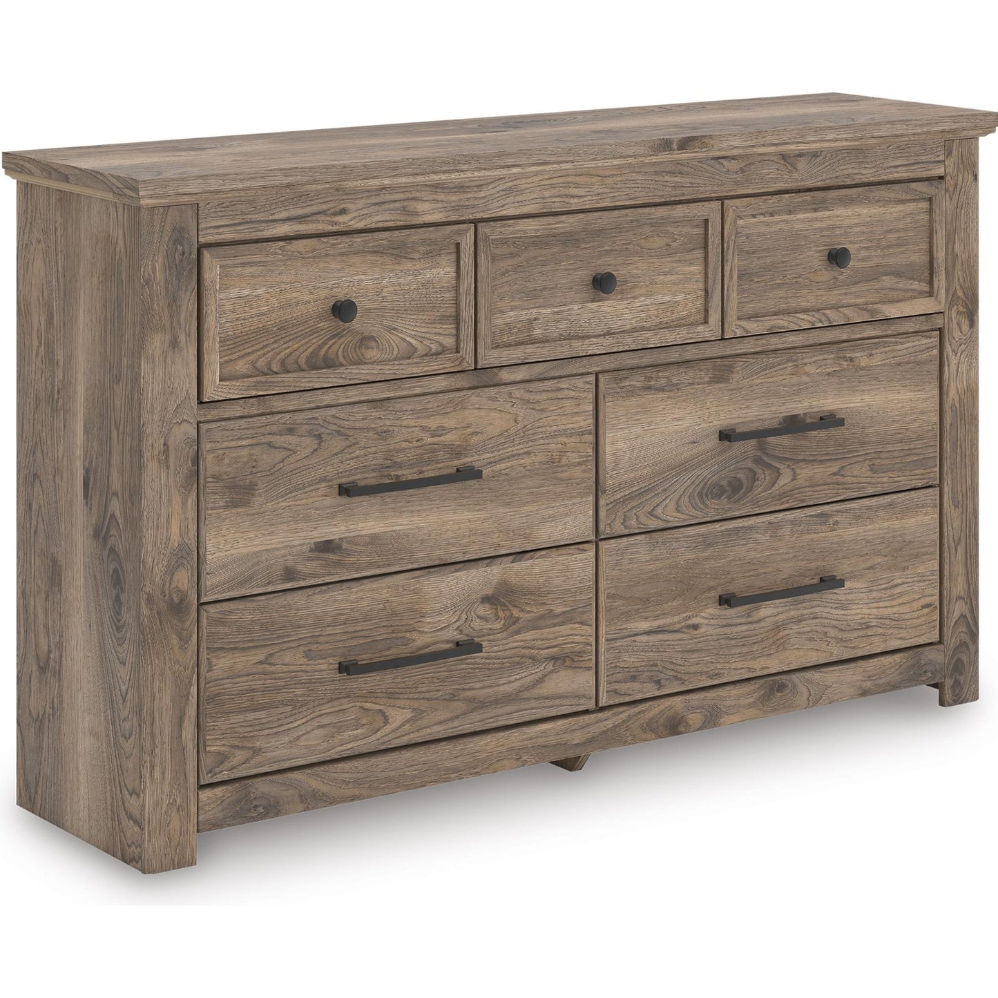 Signature Design by Ashley Rusticott PCB2260 - 31 Seven Drawer Dresser - American Furniture of Slidell