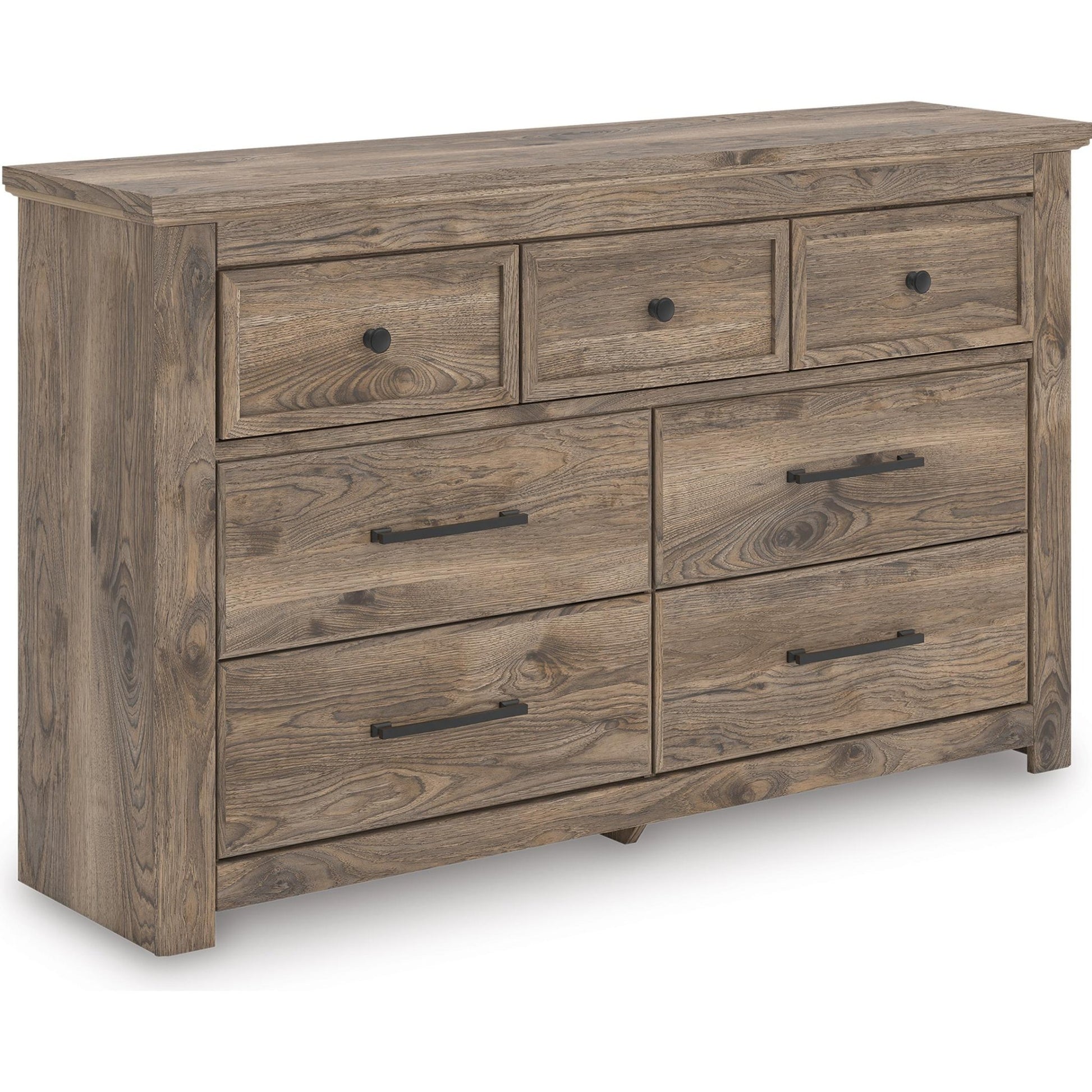 Signature Design by Ashley Rusticott PCB2260 - 31 Seven Drawer Dresser - American Furniture of Slidell