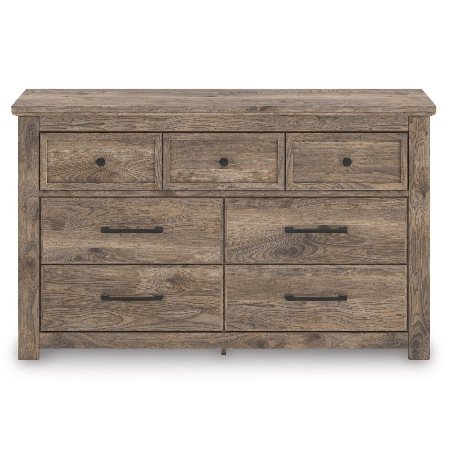 Signature Design by Ashley Rusticott PCB2260 - 31 Seven Drawer Dresser - American Furniture of Slidell