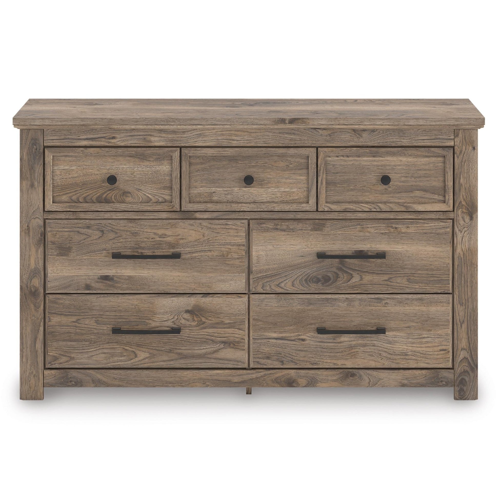 Signature Design by Ashley Rusticott PCB2260 - 31 Seven Drawer Dresser - American Furniture of Slidell