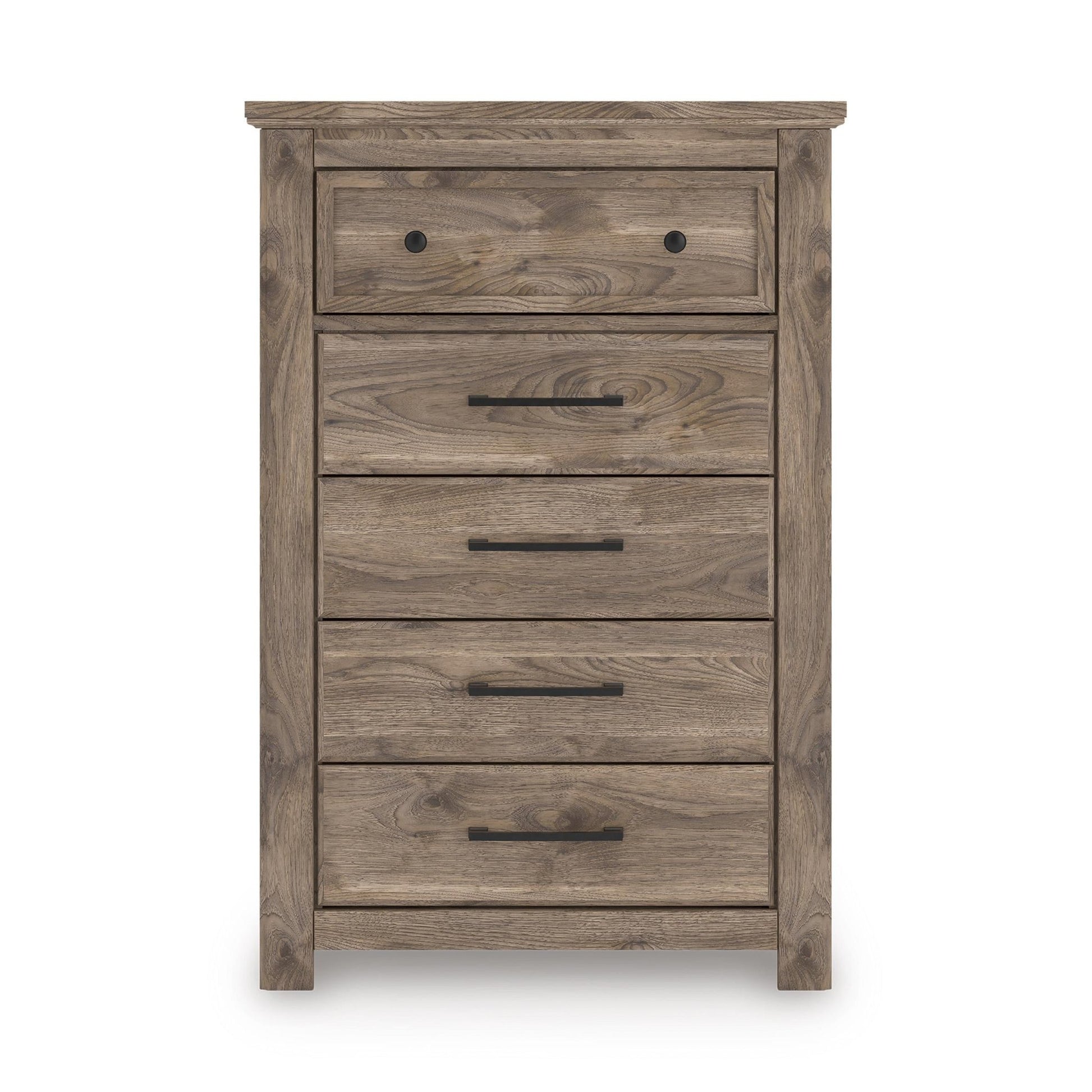 Signature Design by Ashley Rusticott PCB2260 - 46 Five Drawer Chest - American Furniture of Slidell