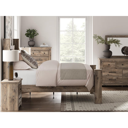 Signature Design by Ashley Rusticott PCB2260 - 92 Two Drawer Night Stand - American Furniture of Slidell
