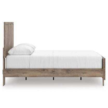 Signature Design by Ashley Rusticott PCB2260B2 Queen Panel Bed - American Furniture of Slidell