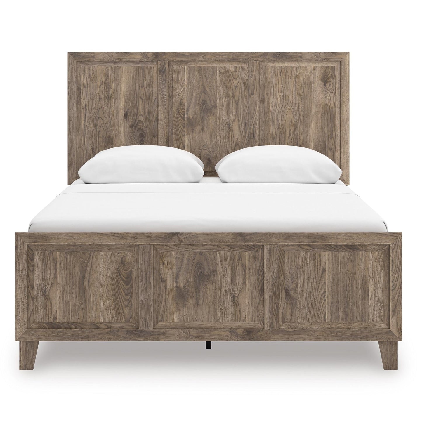 Signature Design by Ashley Rusticott PCB2260B2 Queen Panel Bed - American Furniture of Slidell