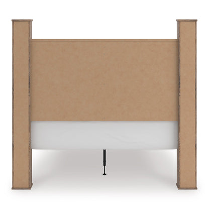 Signature Design by Ashley Rusticott PCB2260B4 Queen Poster Bed - American Furniture of Slidell