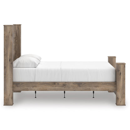 Signature Design by Ashley Rusticott PCB2260B4 Queen Poster Bed - American Furniture of Slidell