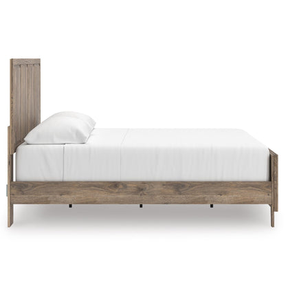 Signature Design by Ashley Rusticott PCB2260B6 King Panel Bed - American Furniture of Slidell