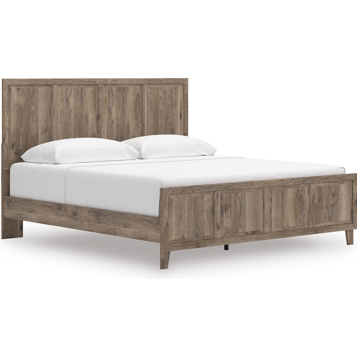 Signature Design by Ashley Rusticott PCB2260B6 King Panel Bed - American Furniture of Slidell