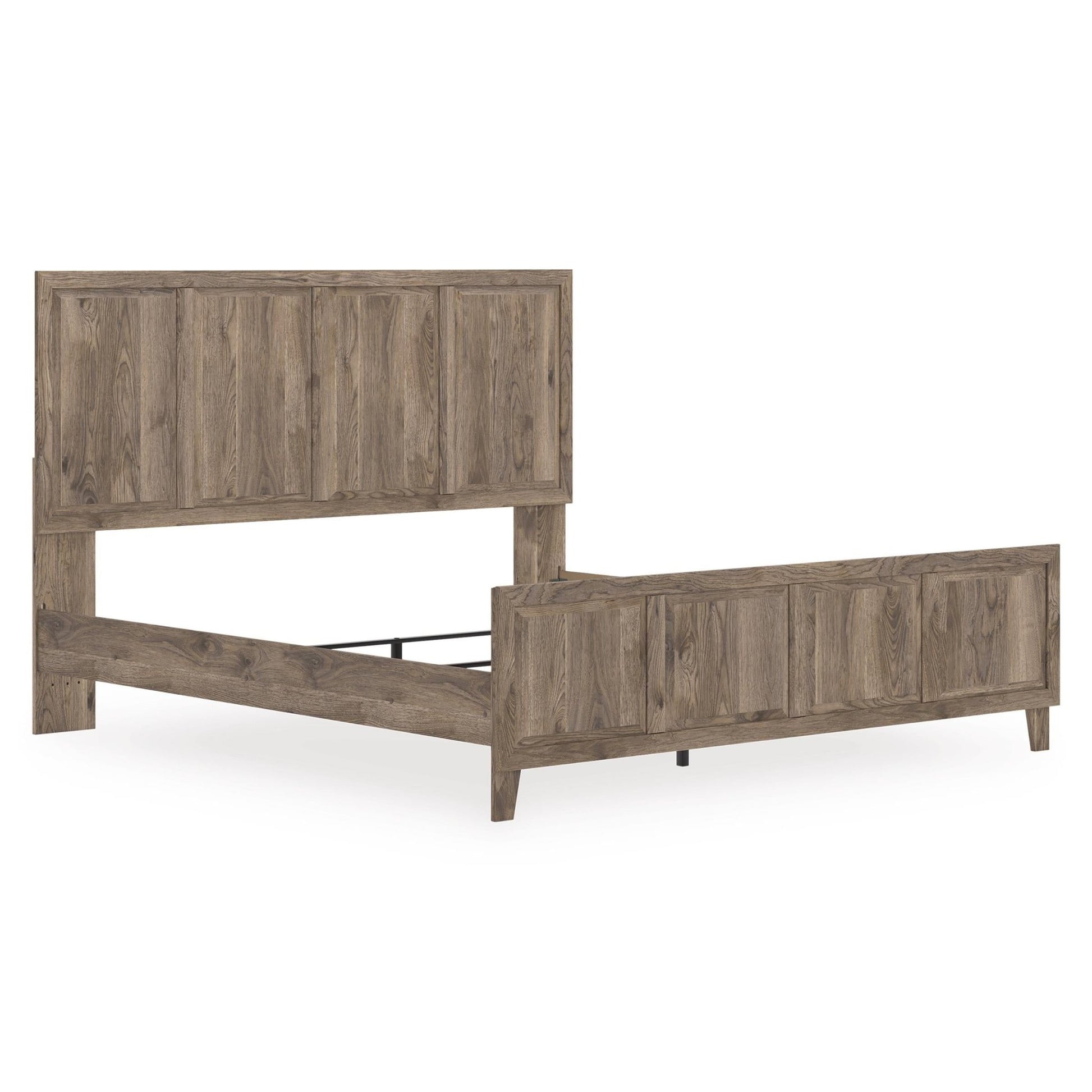 Signature Design by Ashley Rusticott PCB2260B6 King Panel Bed - American Furniture of Slidell