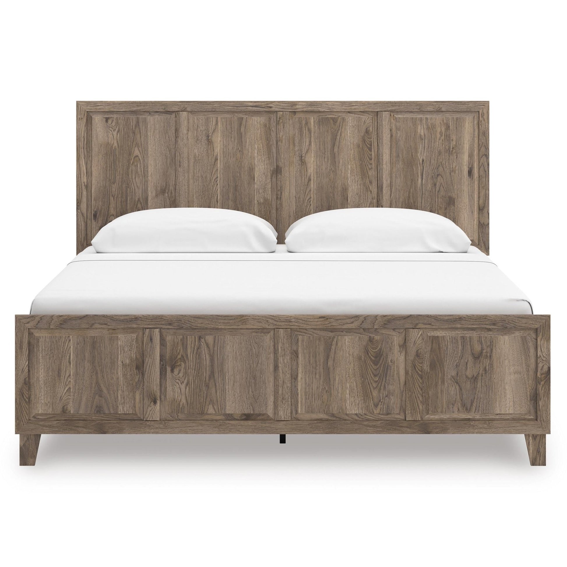 Signature Design by Ashley Rusticott PCB2260B6 King Panel Bed - American Furniture of Slidell