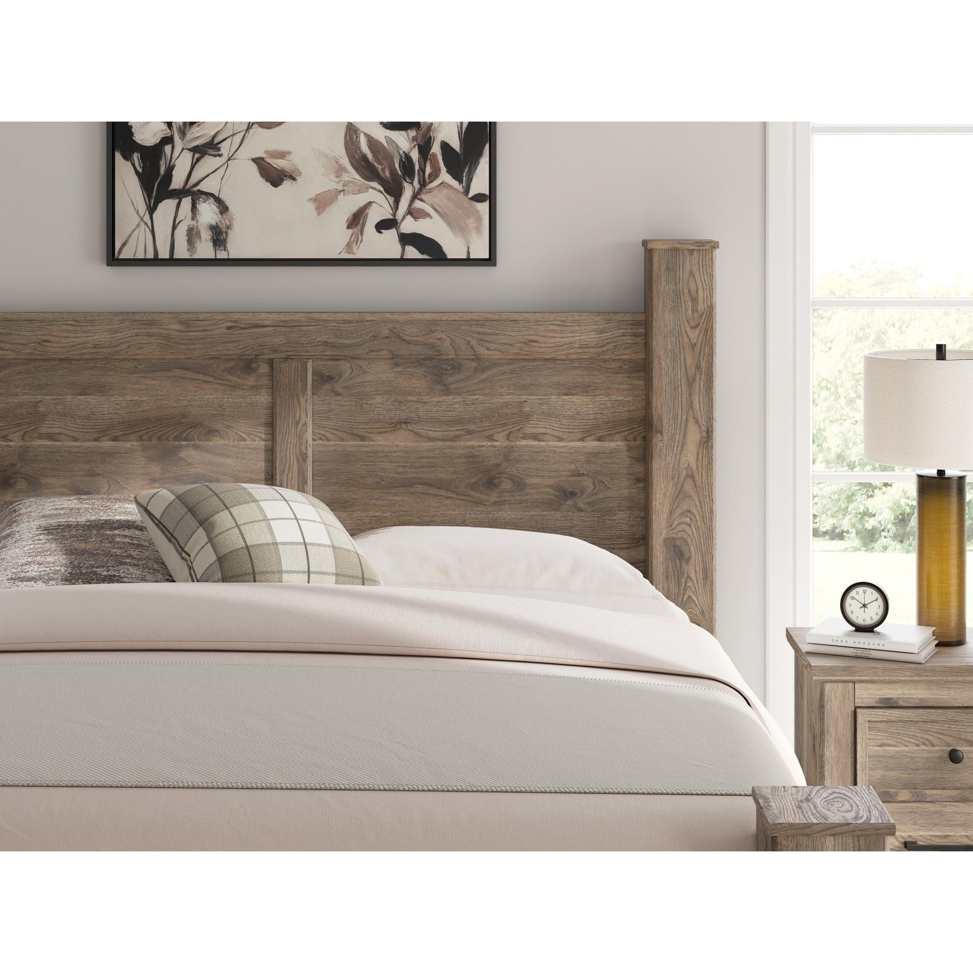 Signature Design by Ashley Rusticott PCB2260B7 King Poster Bed - American Furniture of Slidell