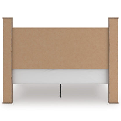 Signature Design by Ashley Rusticott PCB2260B7 King Poster Bed - American Furniture of Slidell