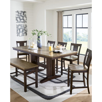 Signature Design by Ashley Rylandeen PCD651 - 09 Double Counter Bench - American Furniture of Slidell