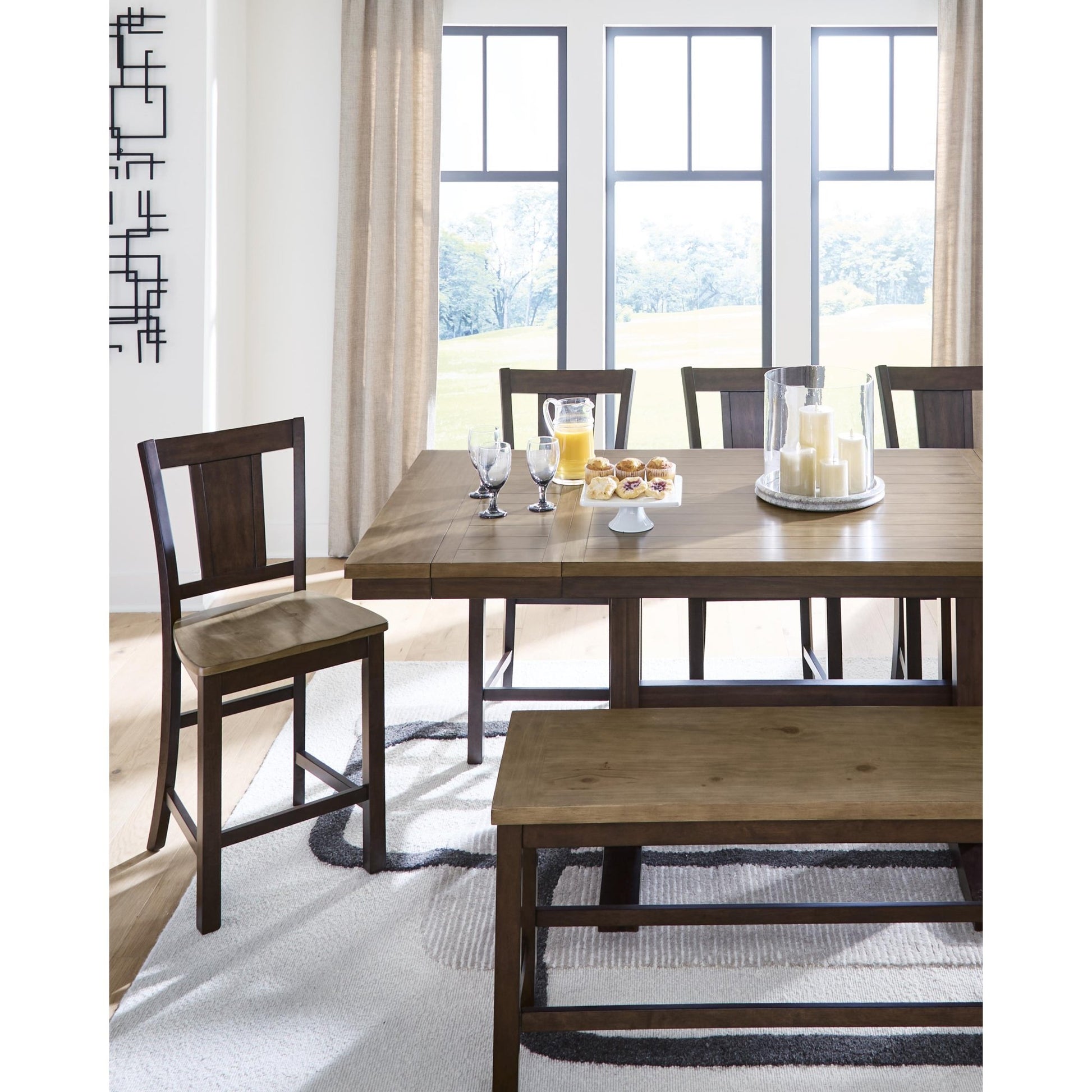 Signature Design by Ashley Rylandeen PCD651 - 32 Rectangular Dining Room Counter Extension Table - American Furniture of Slidell