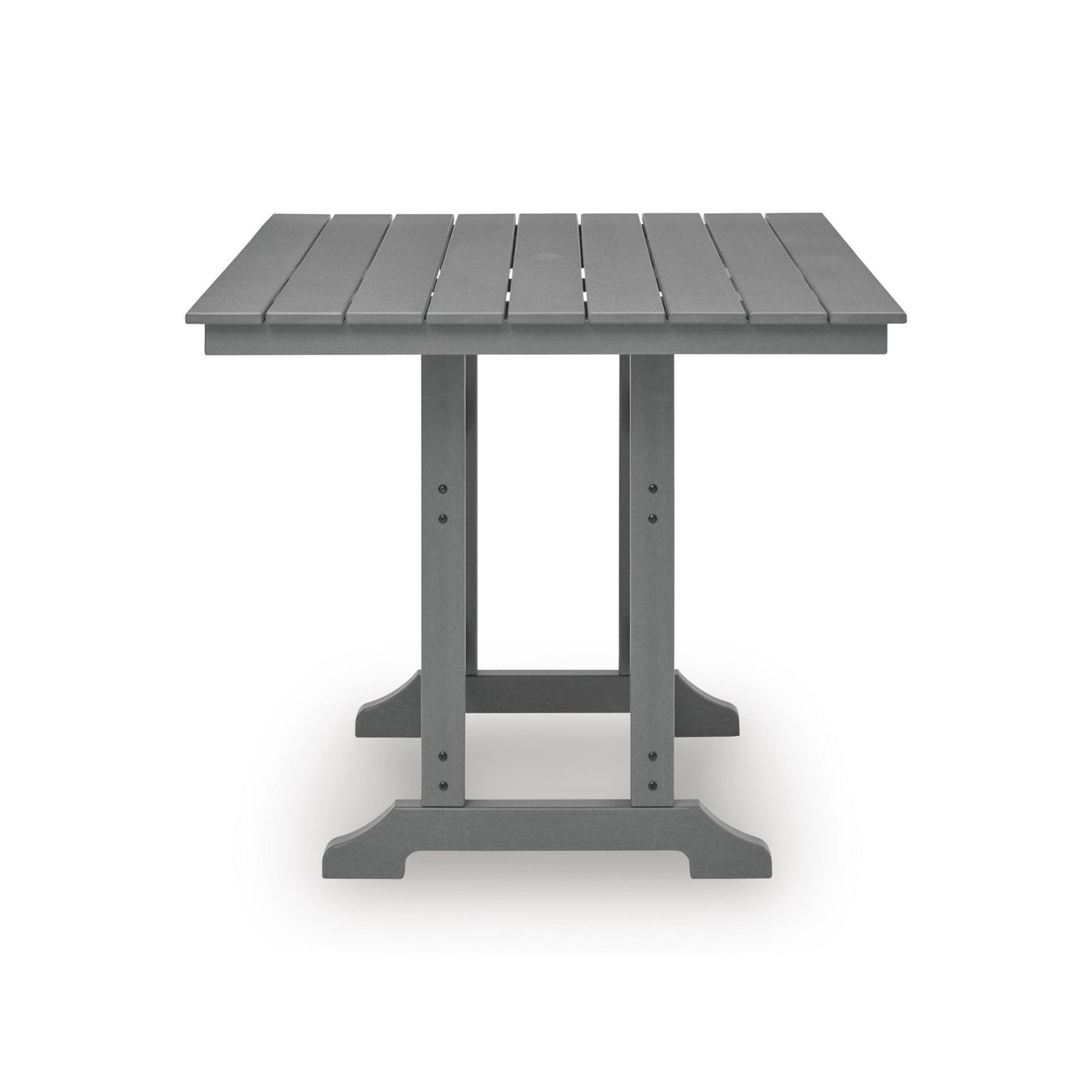 Signature Design by Ashley Sanctuary Beach PCP227 - 632 Square Counter Table with Umbrella Option - American Furniture of Slidell